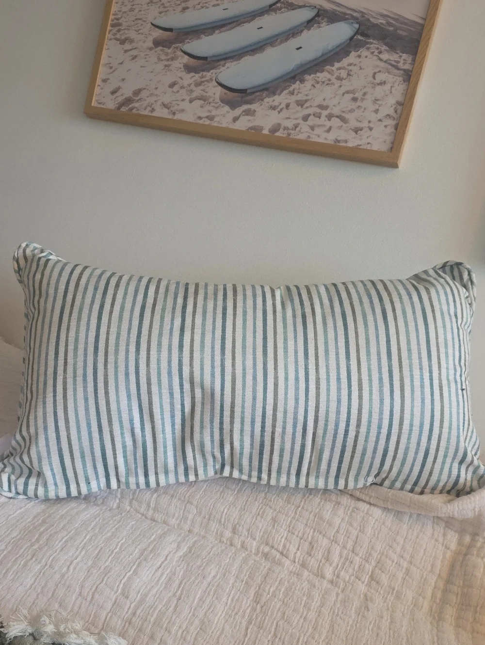 Holiday Flamingo Decorative Pillow - Pink & Teal